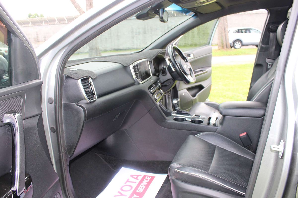 2018 KIA SPORTAGE GT-LINE GREY LEATHER (AWD) 6 SP AUTOMATIC 4D WAGON DT4 DIESEL