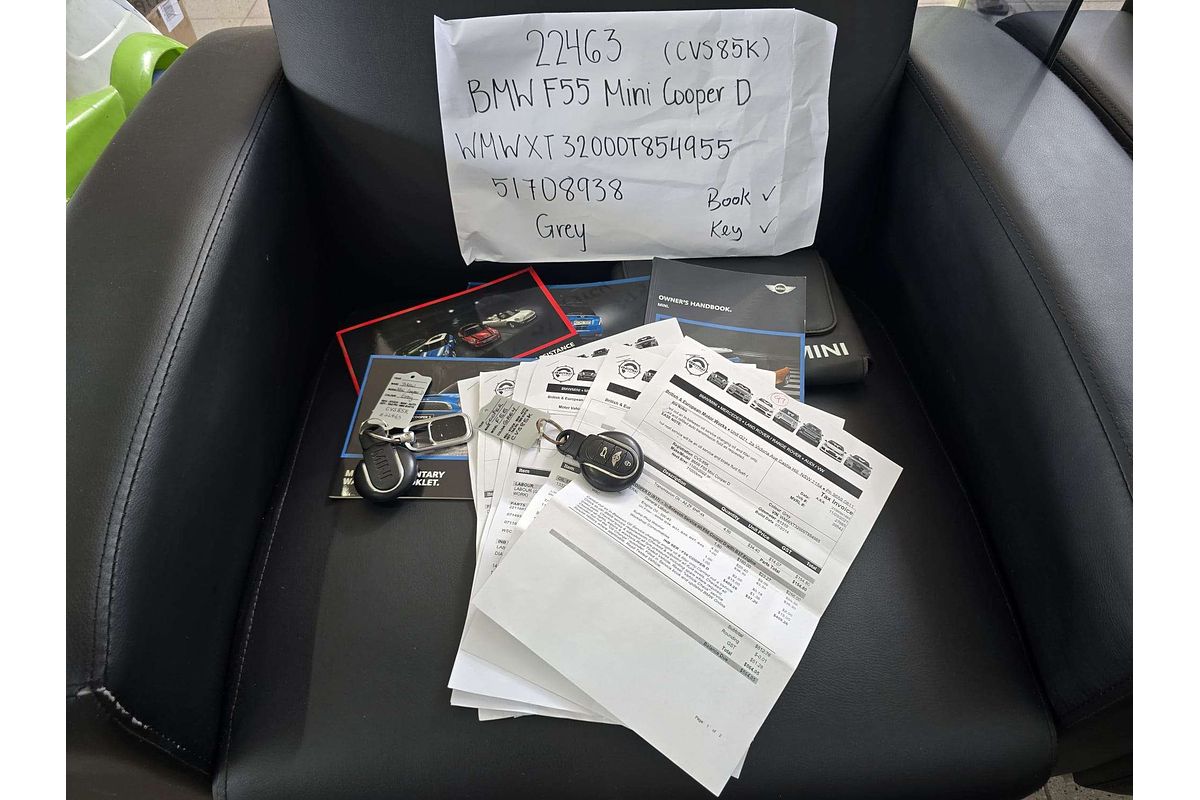 COOPER F55 D 1.5L DT3 DIESEL TURBO F/INJ 6 SP AUTOMATIC 5D HATCHBACK 