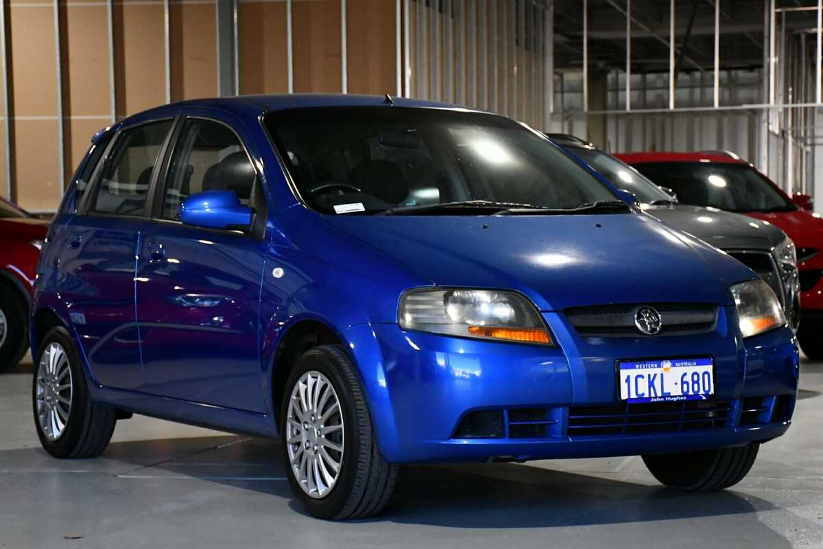 SOLD 2006 Holden Barina in Blue Used Hatch Victoria Park WA