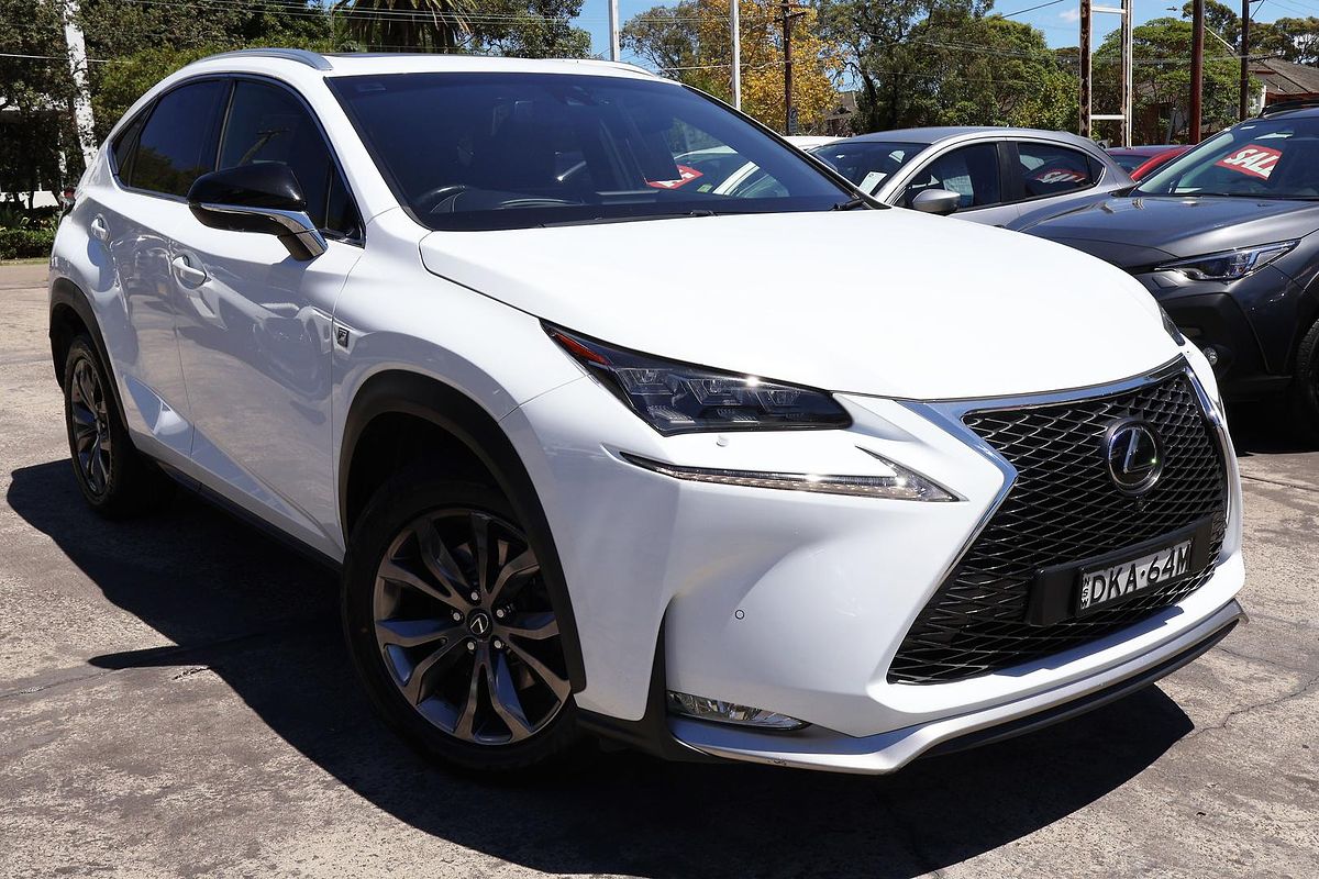 2016 Lexus NX NX200t F Sport AGZ15R