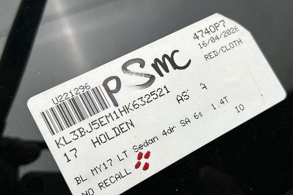 2017 Holden Astra LT BL thumb-23