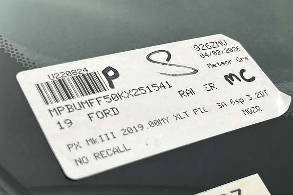 2019 Ford Ranger XLT PX MkIII 4X4 3.2L thumb-23