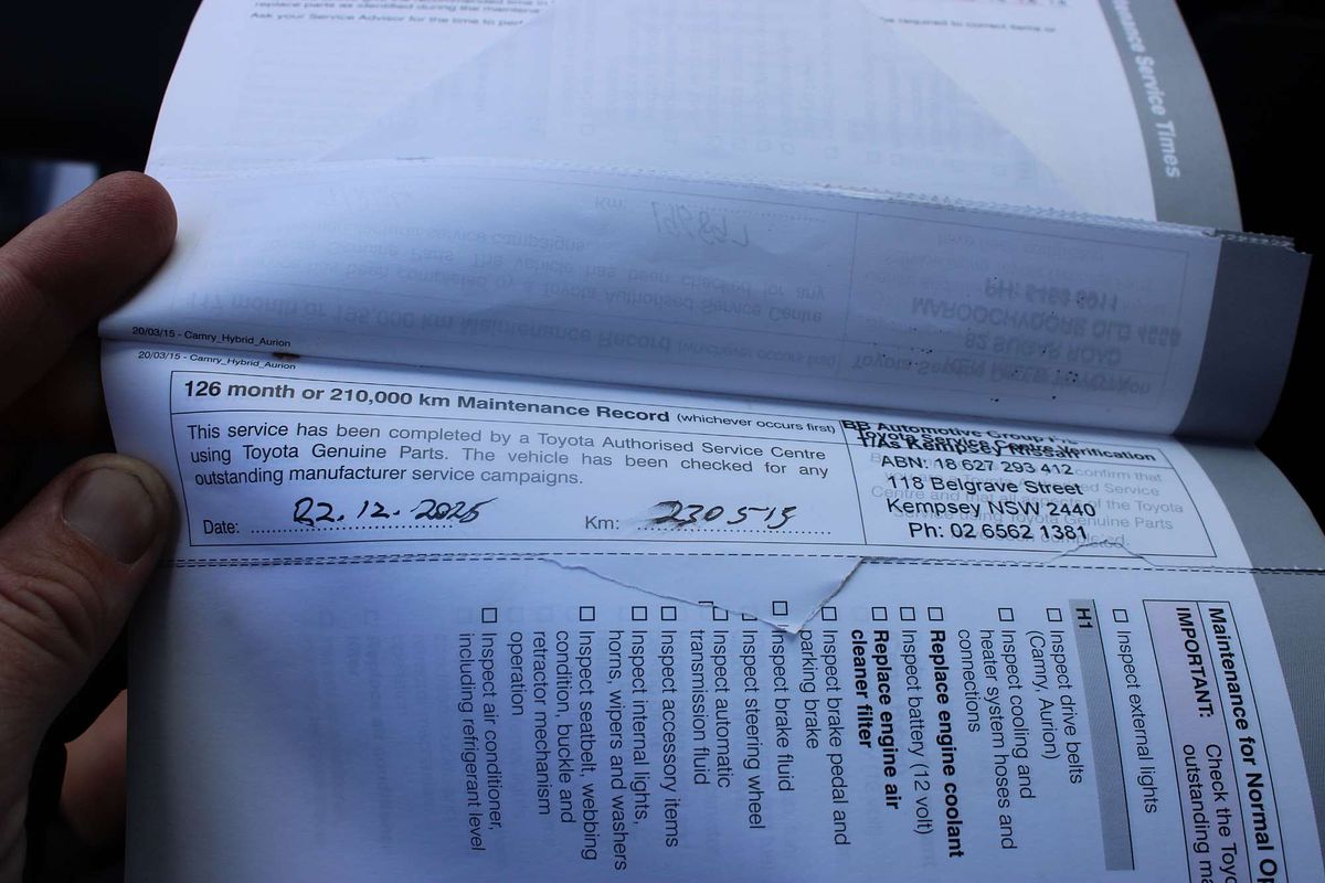 Camry L4 Altise 2.5L Petrol Automatic Sedan 3A15920 001