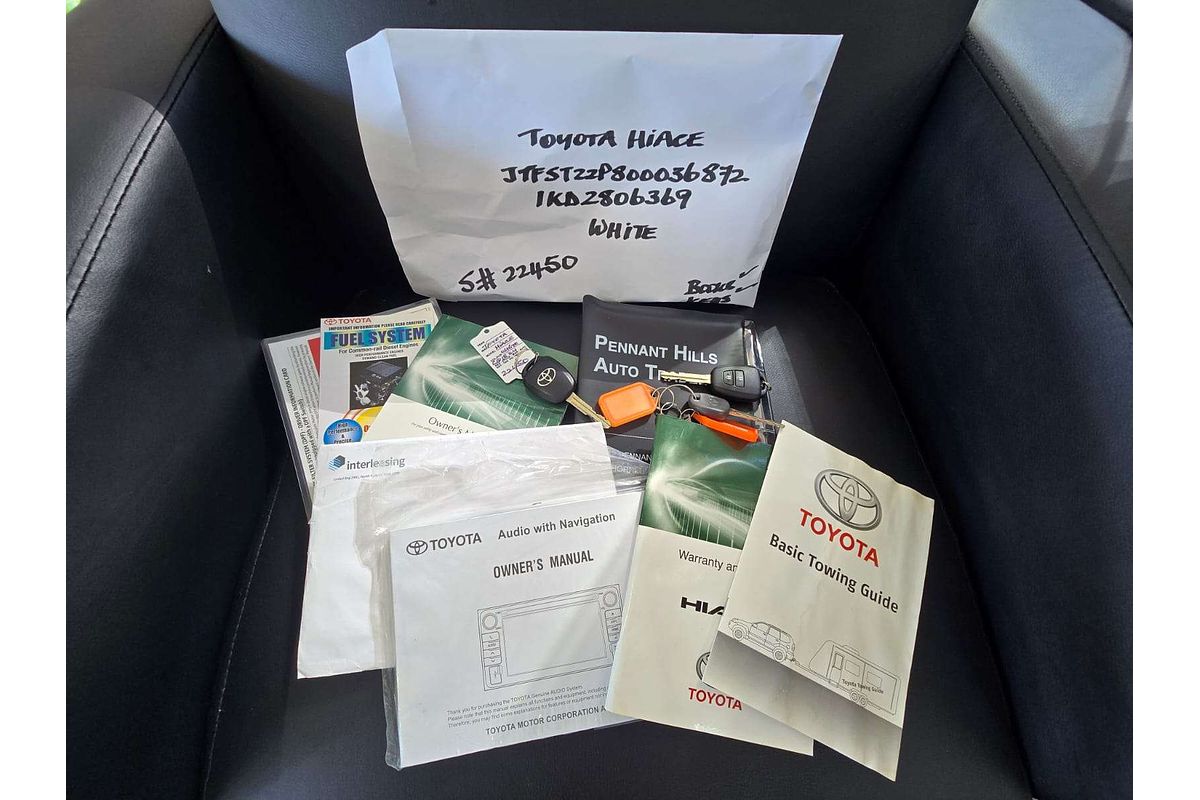 HIACE KDH223R MY16 COMMUTER (12 SEATS) 3.0L DT4 DIESEL TURBO F/INJ 4 SP AUTOMATIC BUS 