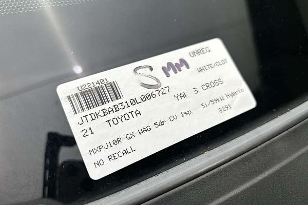 2021 Toyota Yaris Cross GX MXPJ10R thumb-23