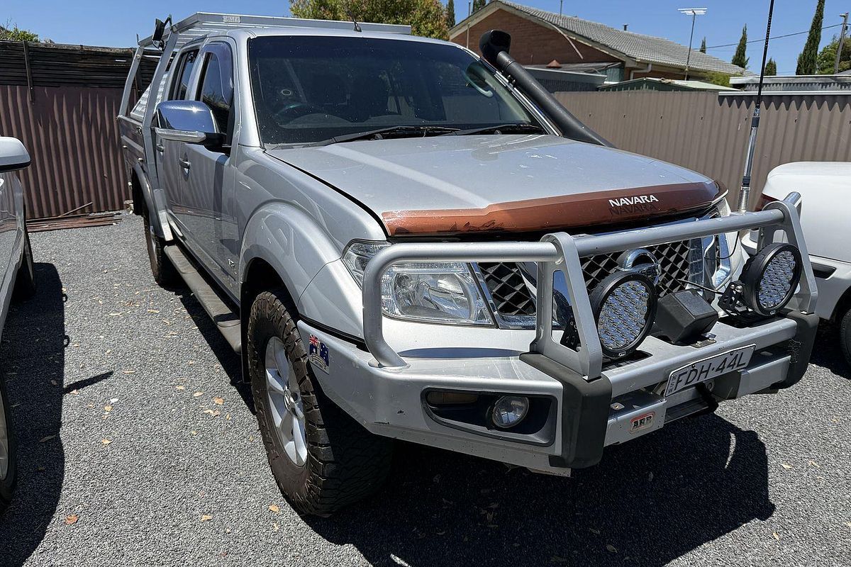 2012 Nissan Navara ST-X 550 D40 Series 5 4X4