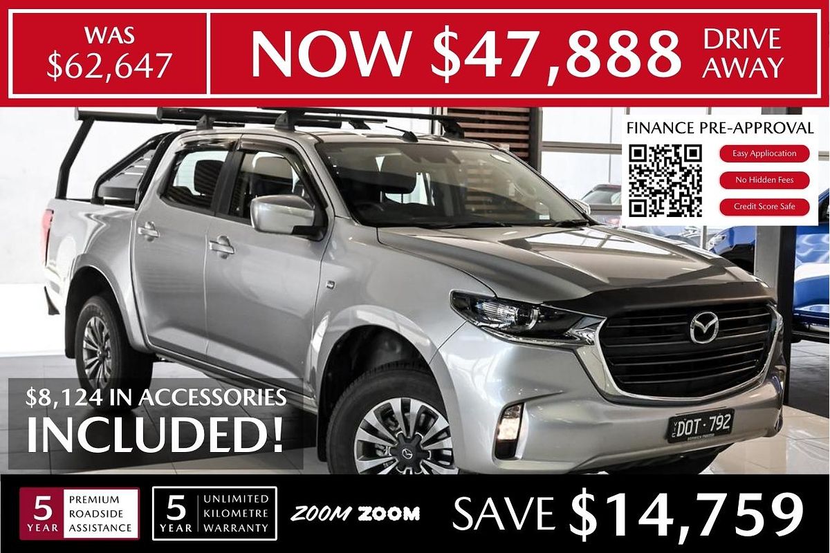 2023 Mazda BT-50 XT TF Rear Wheel Drive