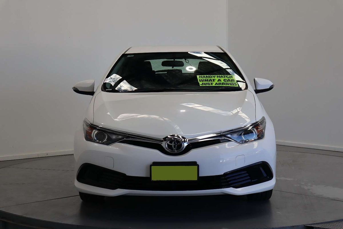 2017 Toyota Corolla ASCENT ZRE182R MY15