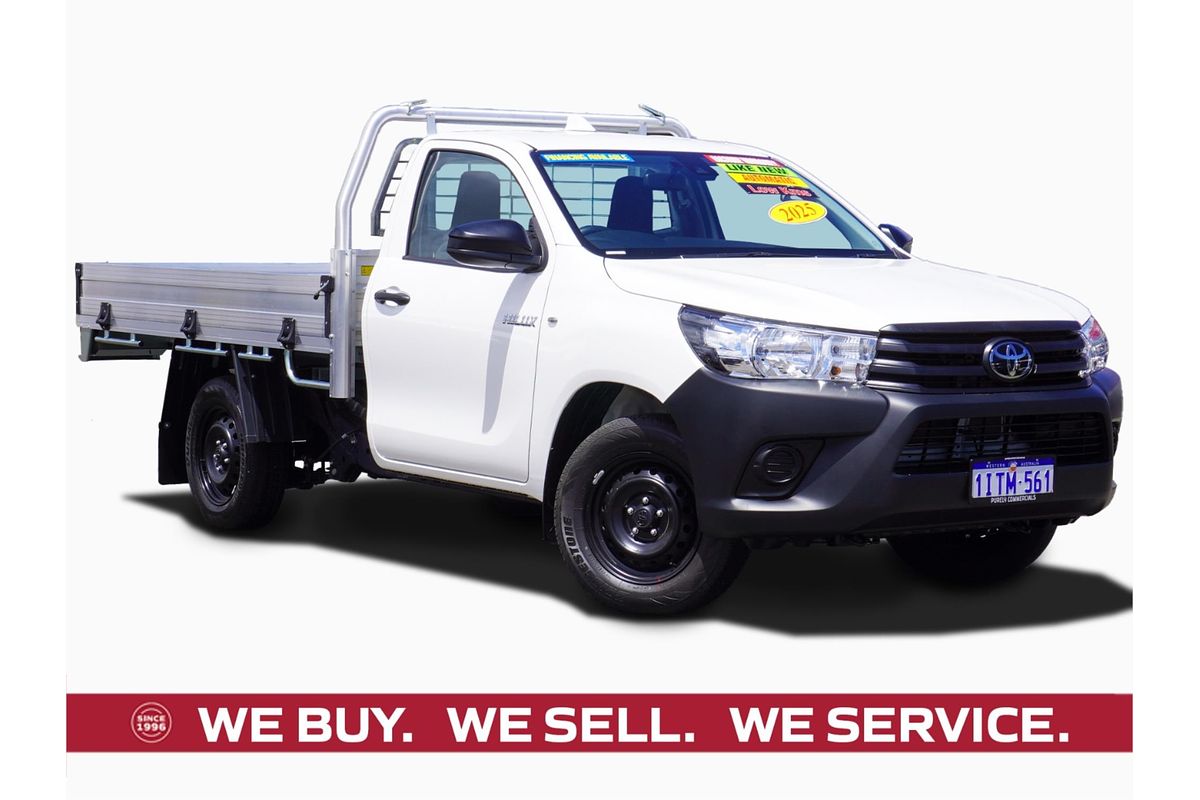 2025 Toyota Hilux Workmate TGN121R Rear Wheel Drive