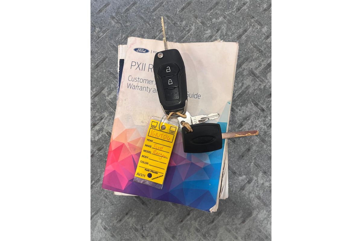 2018 Ford Ranger XL Hi-Rider PX MkII Rear Wheel Drive 2.2L