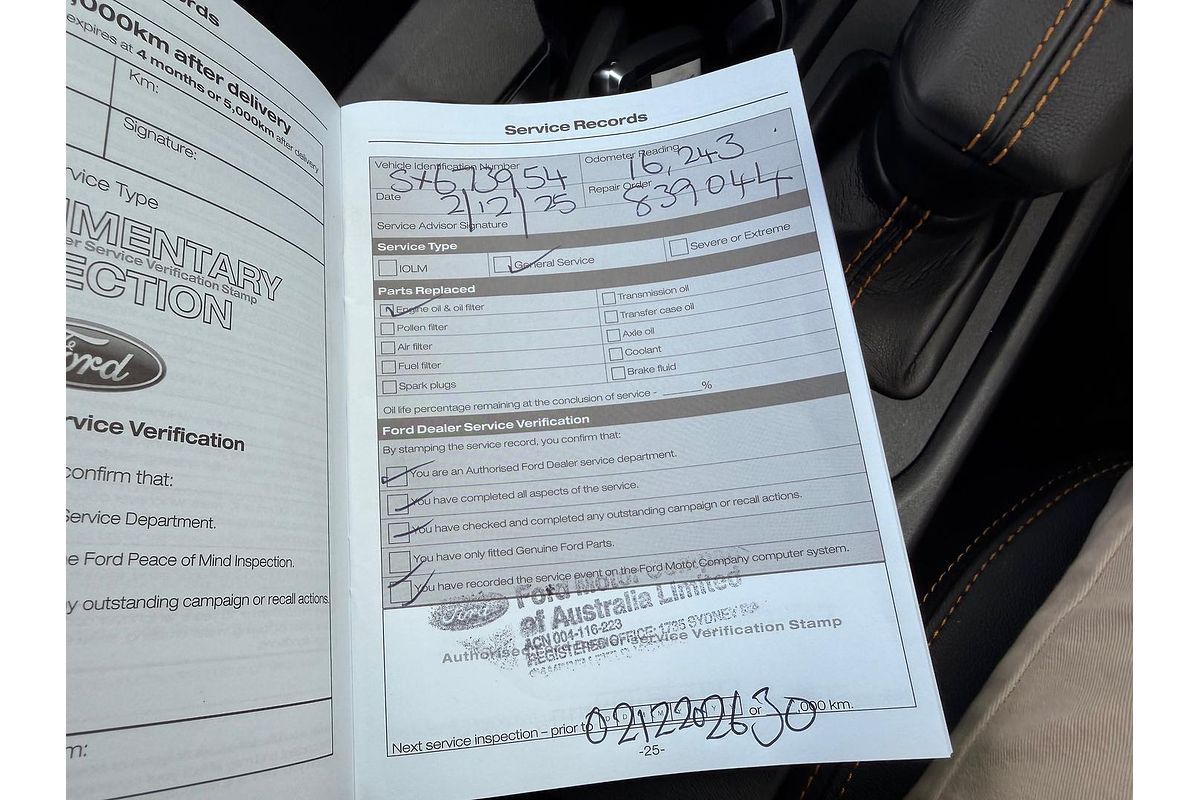 2025 Ford Ranger Wildtrak 4X4 2.0L