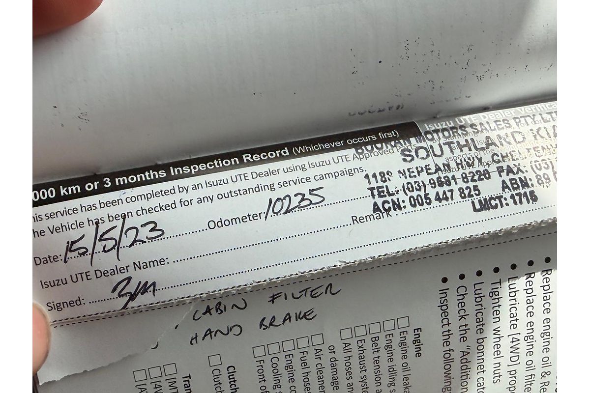 2022 Isuzu D-MAX X-TERRAIN 4X4