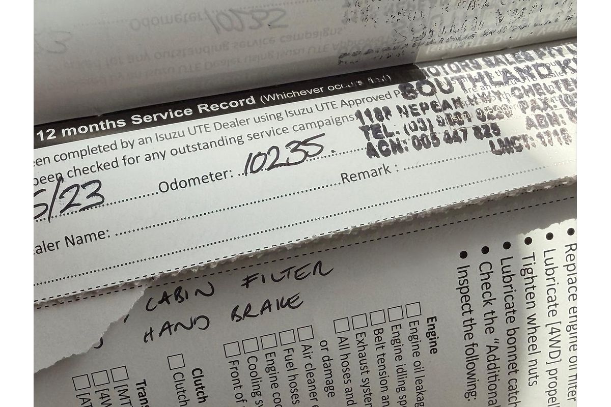 2022 Isuzu D-MAX X-TERRAIN 4X4