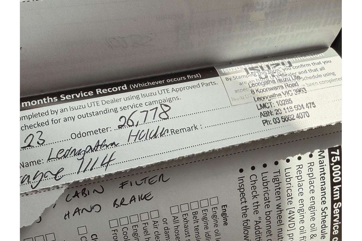 2022 Isuzu D-MAX X-TERRAIN 4X4