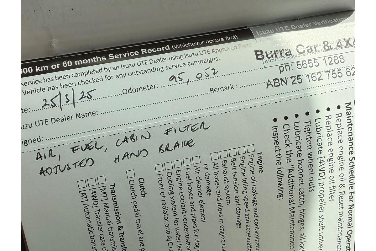 2022 Isuzu D-MAX X-TERRAIN 4X4