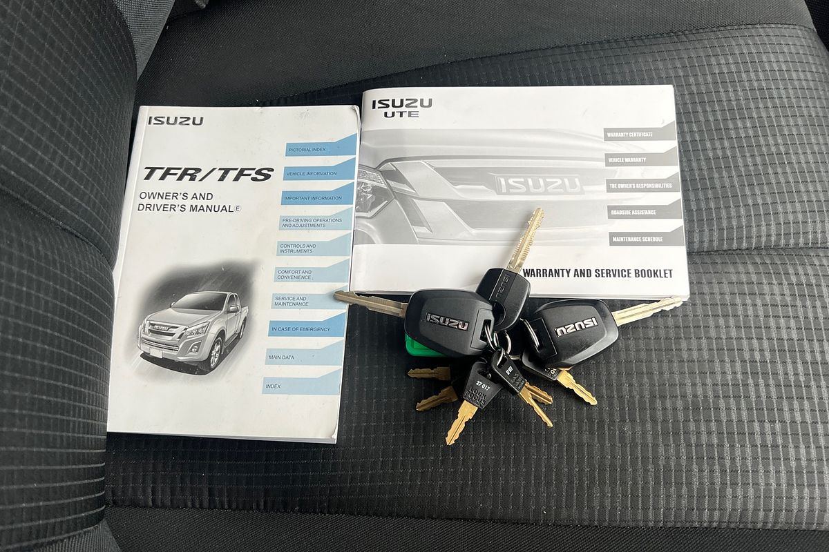 2018 Isuzu D-MAX SX High Ride Rear Wheel Drive