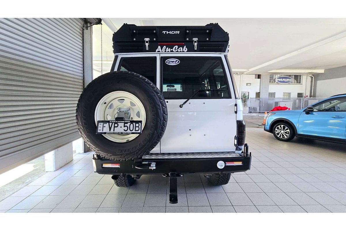 LANDCRUISER VDJ76R MY12 UPDATE WORKMATE (4x4) 4.5L DTV8 DIESEL TURBO F/INJ 5 SP MANUAL 4D WAGON 