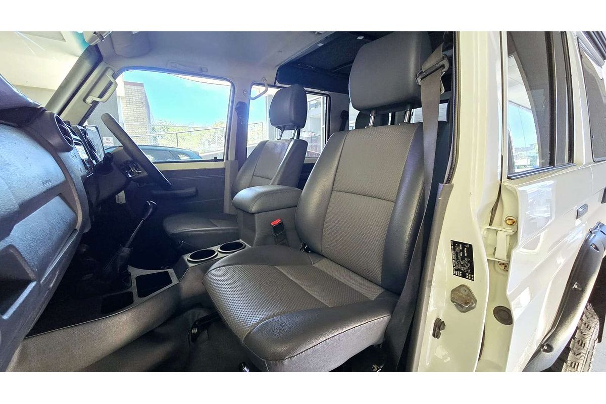 LANDCRUISER VDJ76R MY12 UPDATE WORKMATE (4x4) 4.5L DTV8 DIESEL TURBO F/INJ 5 SP MANUAL 4D WAGON 