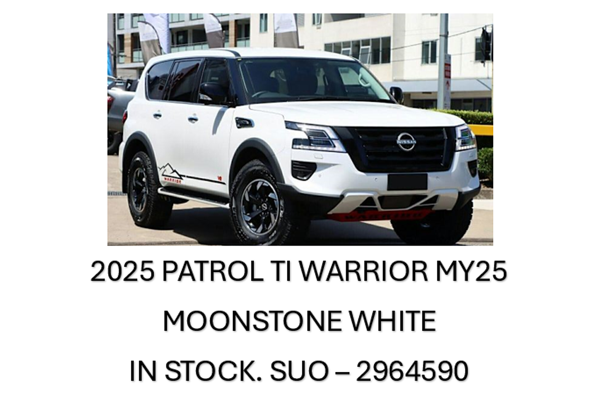 2025 Nissan Patrol Warrior Y62