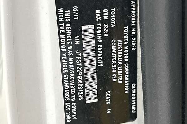 2017 Toyota Hiace KDH221R ELWB High Roof thumb-22