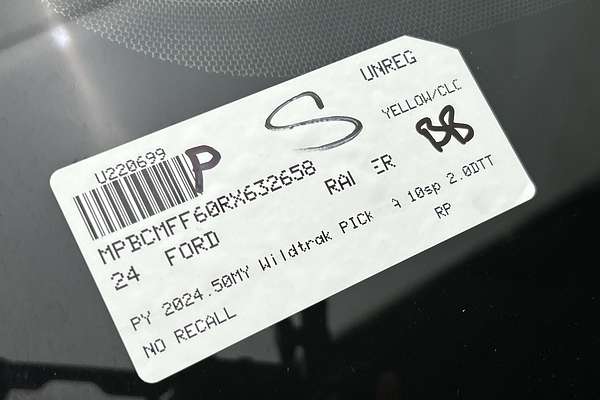 2024 Ford Ranger Wildtrak 4X4 2.0L thumb-23