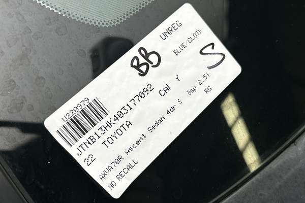 2022 Toyota Camry Ascent AXVA70R thumb-23