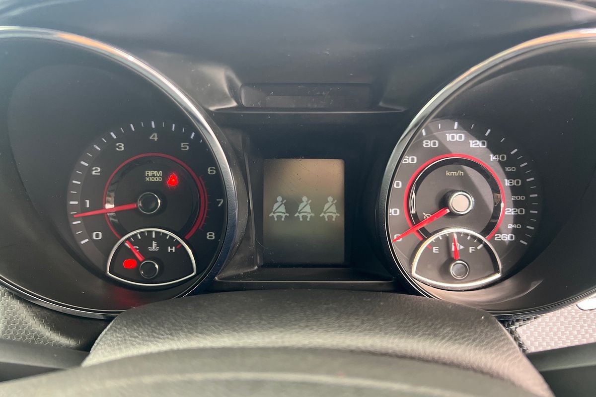 2016 Holden Commodore SV6 Black VF Series II