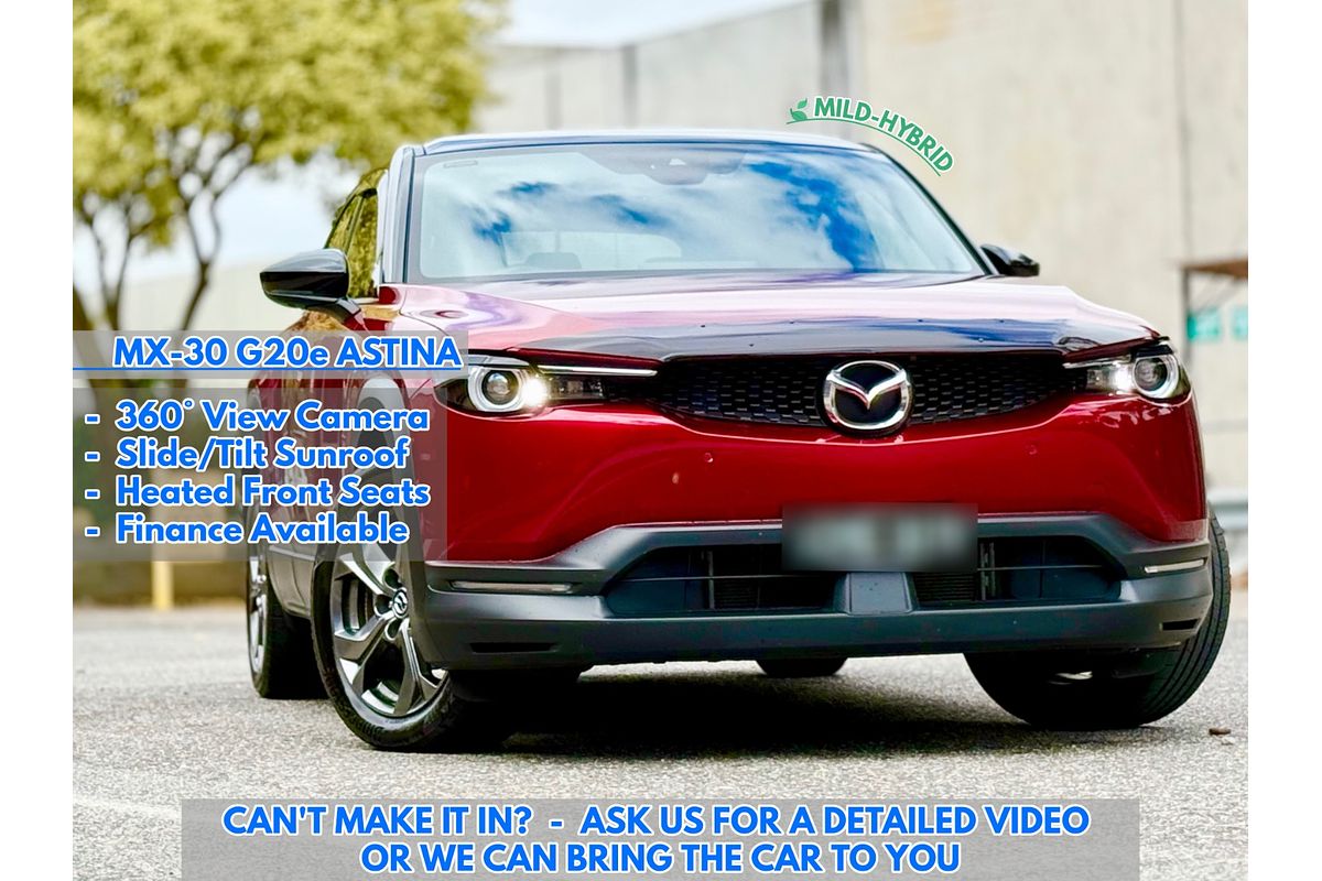 2023 Mazda MX-30 G20e Astina DR Series