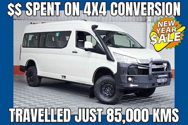 2021 Toyota Hiace Commuter GDH322R ELWB High Roof