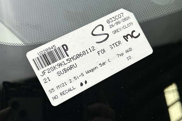 2021 Subaru Forester 2.5i-S S5 thumb-23