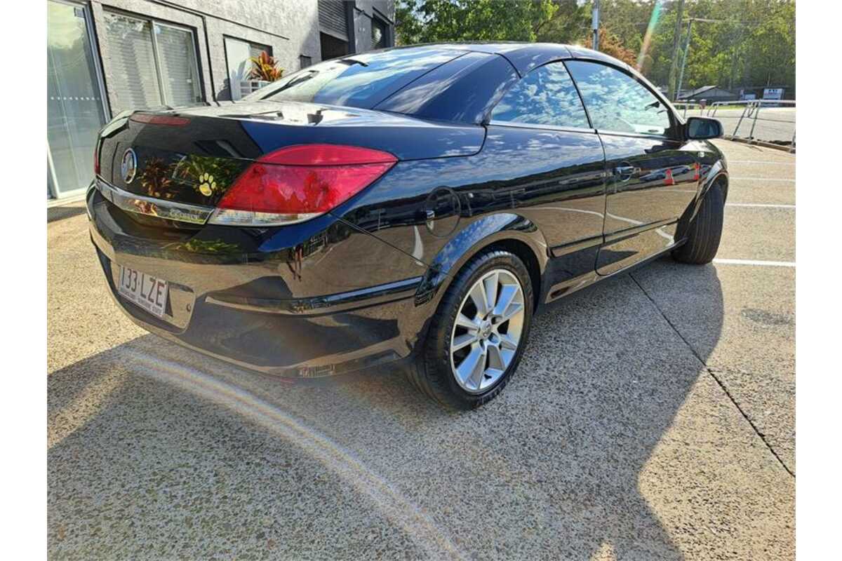 SOLD 2007 Holden ASTRA CONVERTIBLE in Black Used Sedan Gold Coast QLD