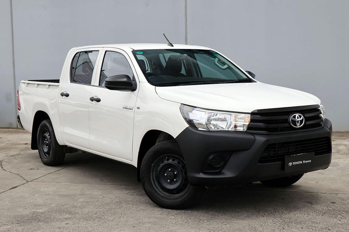2018 Toyota Hilux Workmate TGN121R Rear Wheel Drive