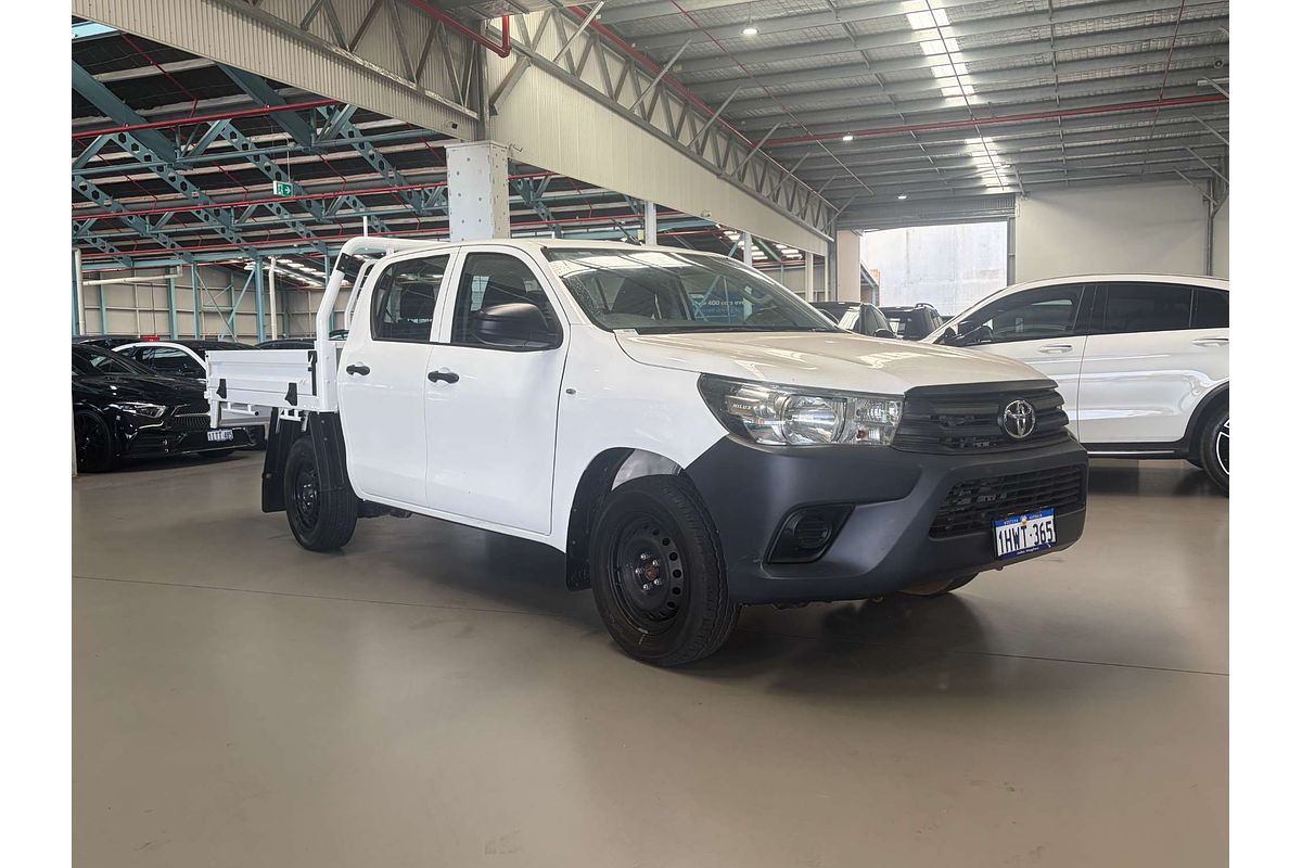 2018 Toyota Hilux Workmate GUN122R Rear Wheel Drive