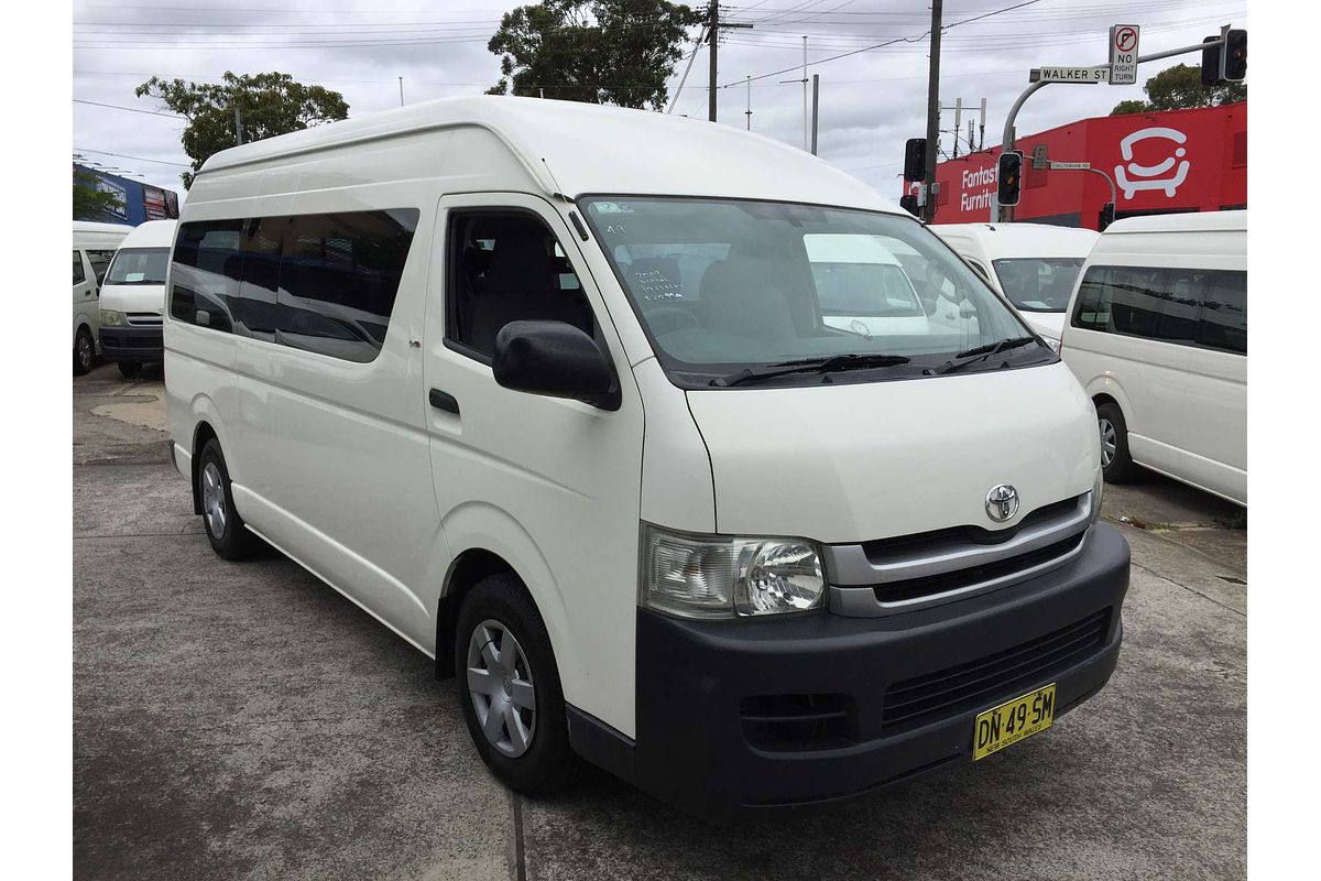2009 Toyota Hiace COMMUTER KDH223R MY07 UPGRADE