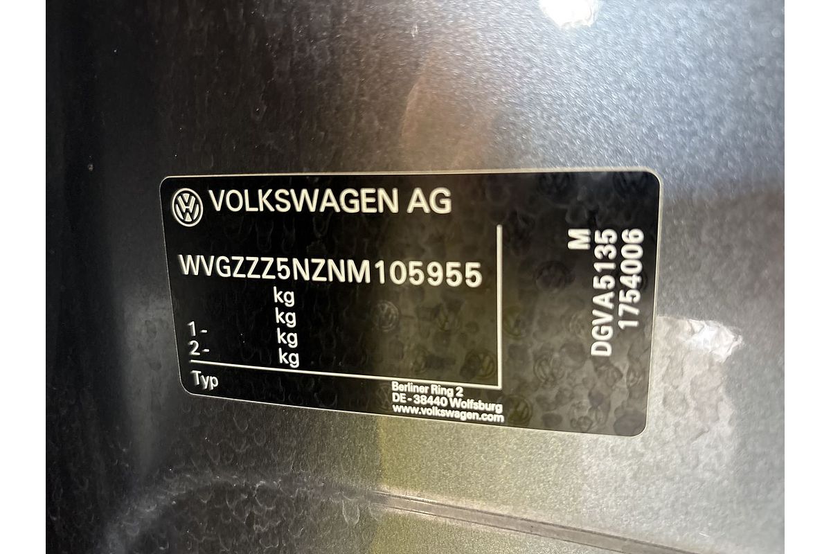 2022 Volkswagen Tiguan 132TSI Life Allspace 5N
