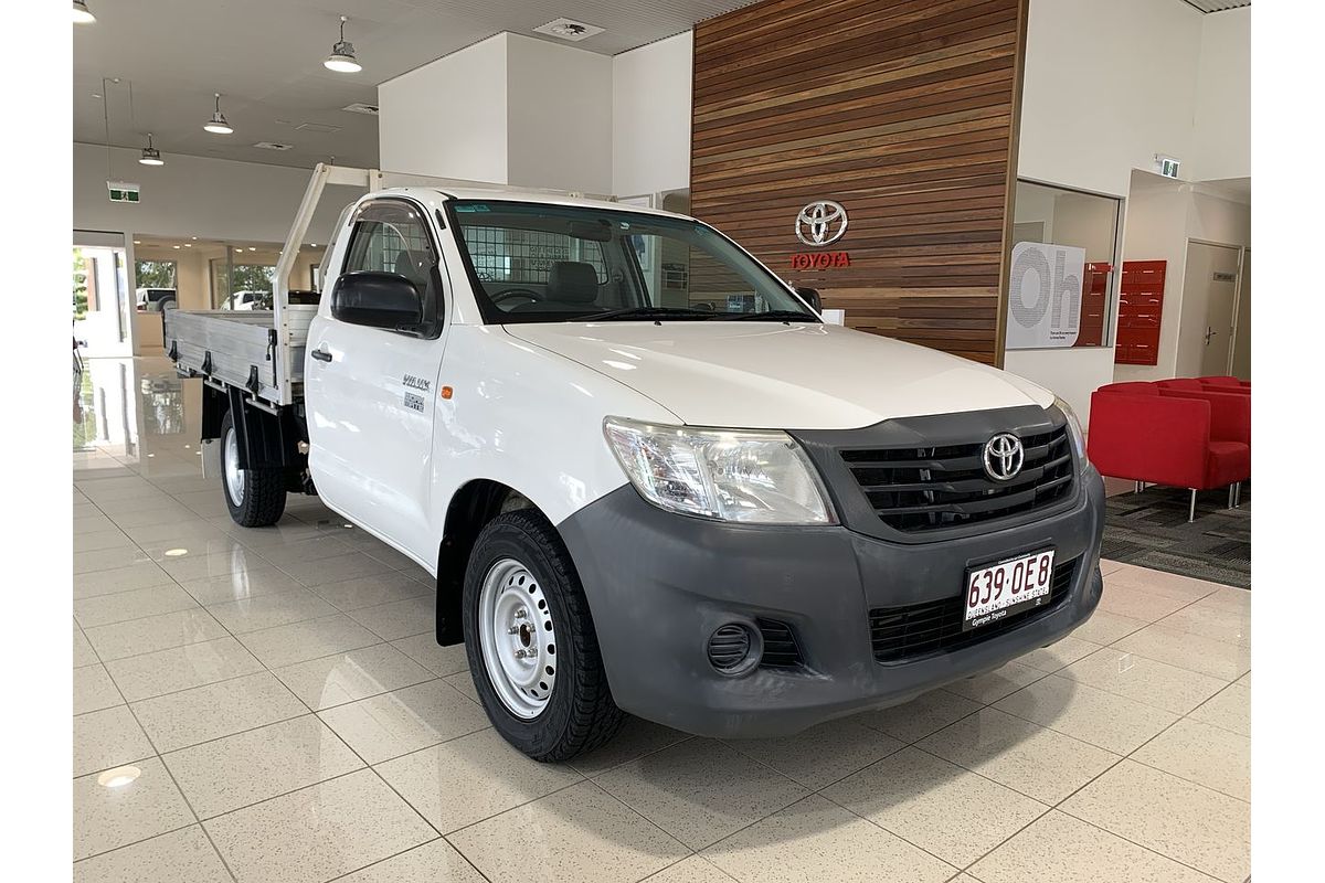 2014 Toyota Hilux Workmate TGN16R Rear Wheel Drive