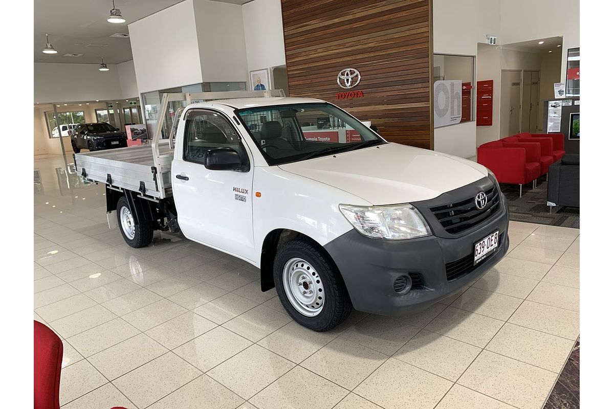 2014 Toyota Hilux Workmate TGN16R Rear Wheel Drive