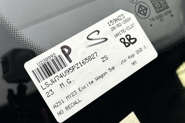 2023 MG ZS Excite AZS1 thumb-23