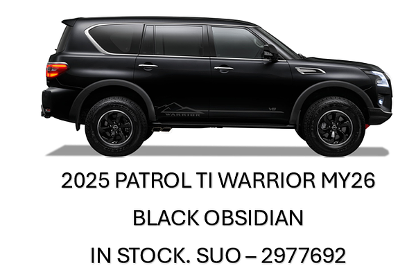 2025 Nissan Patrol Warrior Y62