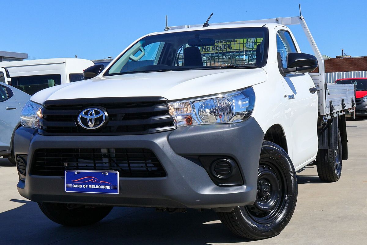 2017 Toyota Hilux Workmate TGN121R Rear Wheel Drive