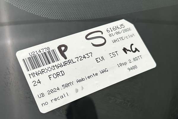 2024 Ford Everest Ambiente 2.0L thumb-23