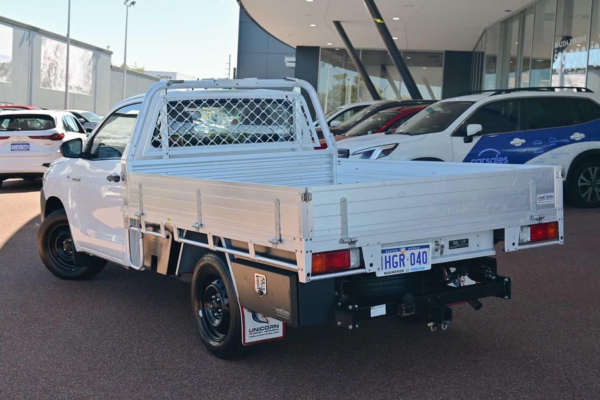 2021 Toyota Hilux Workmate TGN121R Rear Wheel Drive