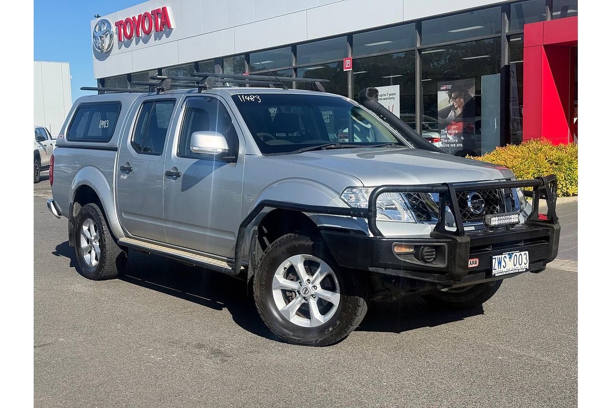 2013 Nissan Navara ST D40 Series 6 4X4