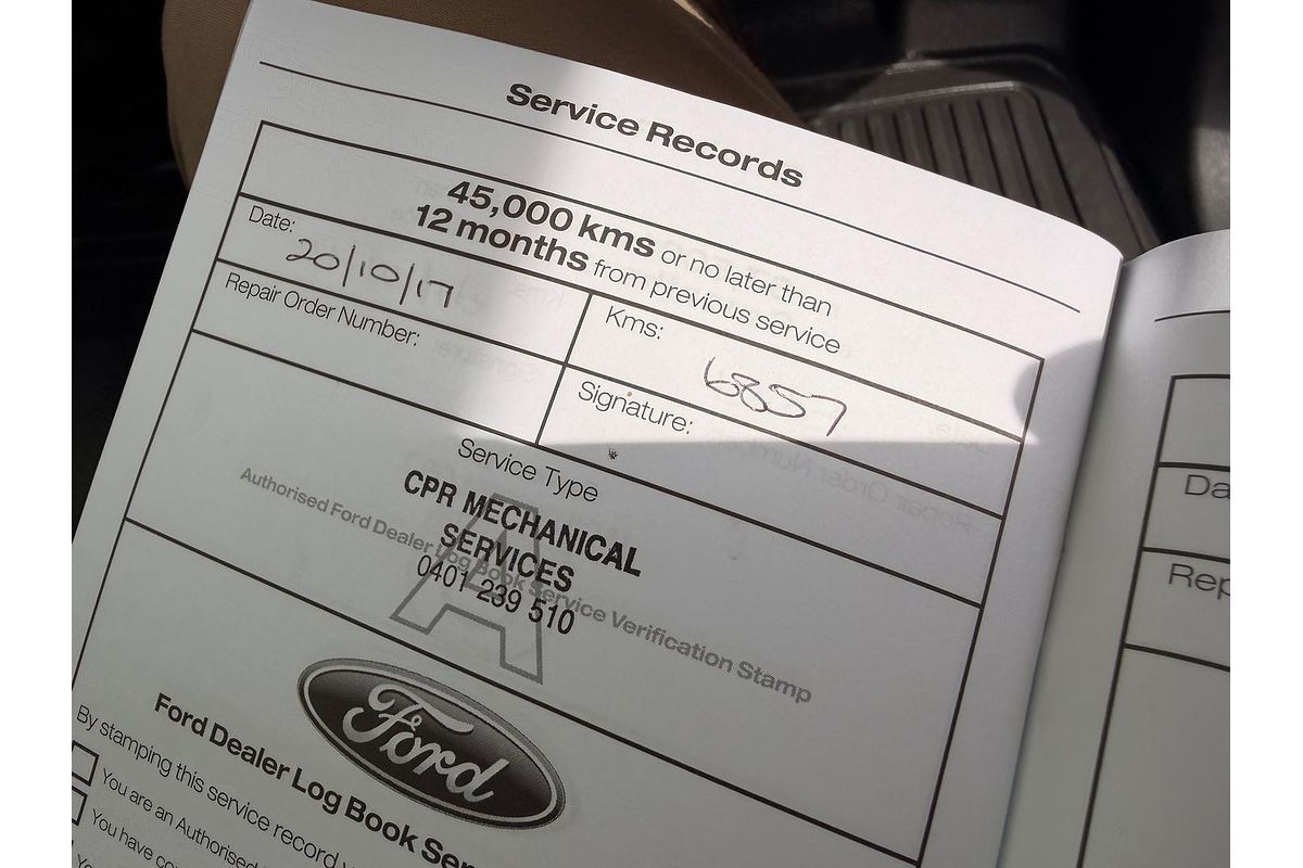 2014 Ford Ranger XL Hi-Rider PX Rear Wheel Drive 2.2L