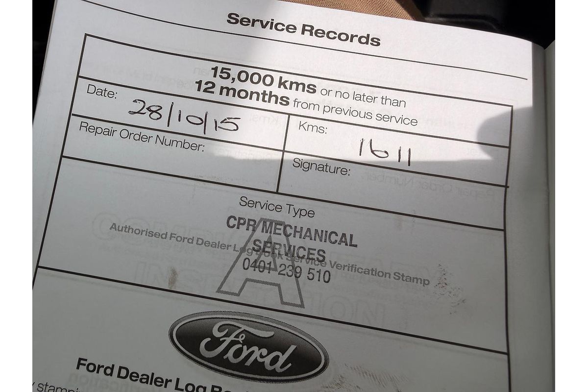 2014 Ford Ranger XL Hi-Rider PX Rear Wheel Drive 2.2L