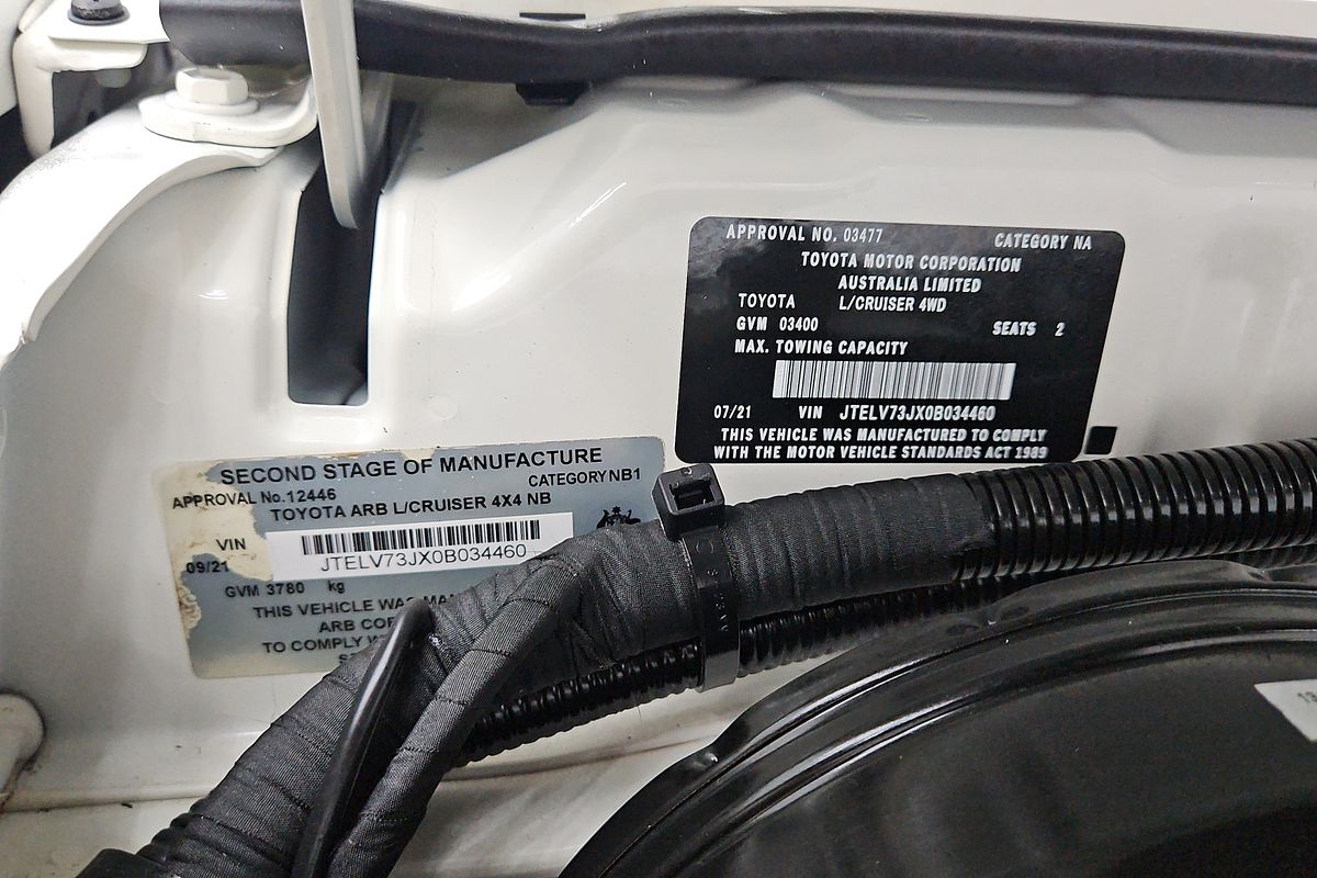 2021 Toyota Landcruiser GXL VDJ79R 4X4