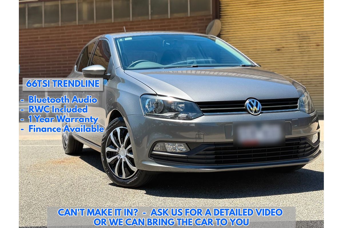 2014 Volkswagen Polo 66TSI Trendline 6R