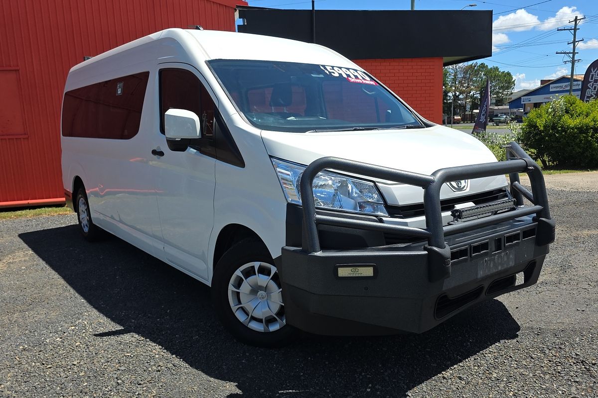 2021 Toyota Hiace Commuter GDH322R ELWB High Roof