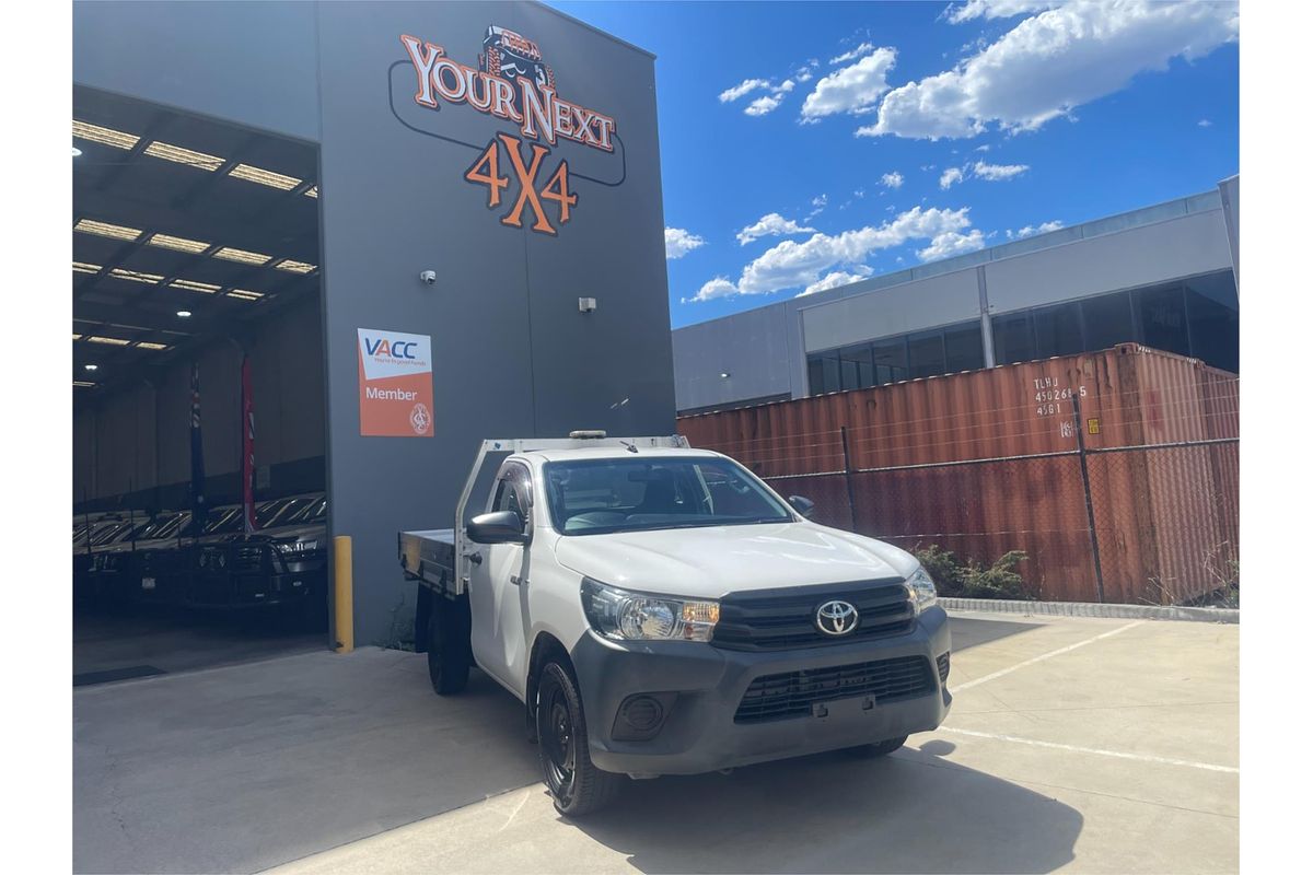 2019 Toyota Hilux WORKMATE GUN122R MY19 Rear Wheel Drive