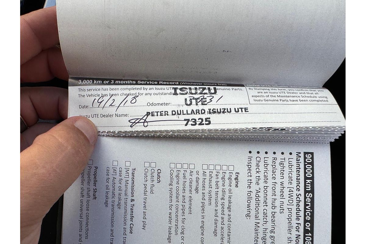 2017 Isuzu MU-X LS-T